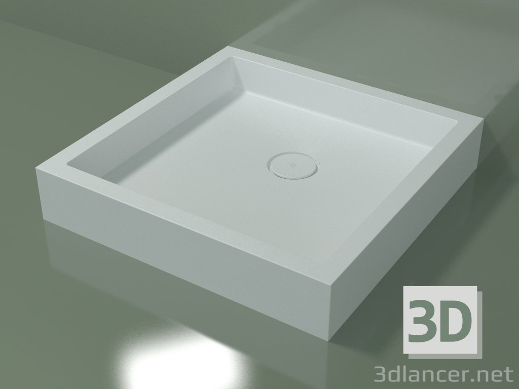 3d model Shower tray Alto (30UA0127, Glacier White C01, 80x80 cm) - preview