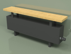 Convector - Aura Bench (240x1000x146, RAL 9005)