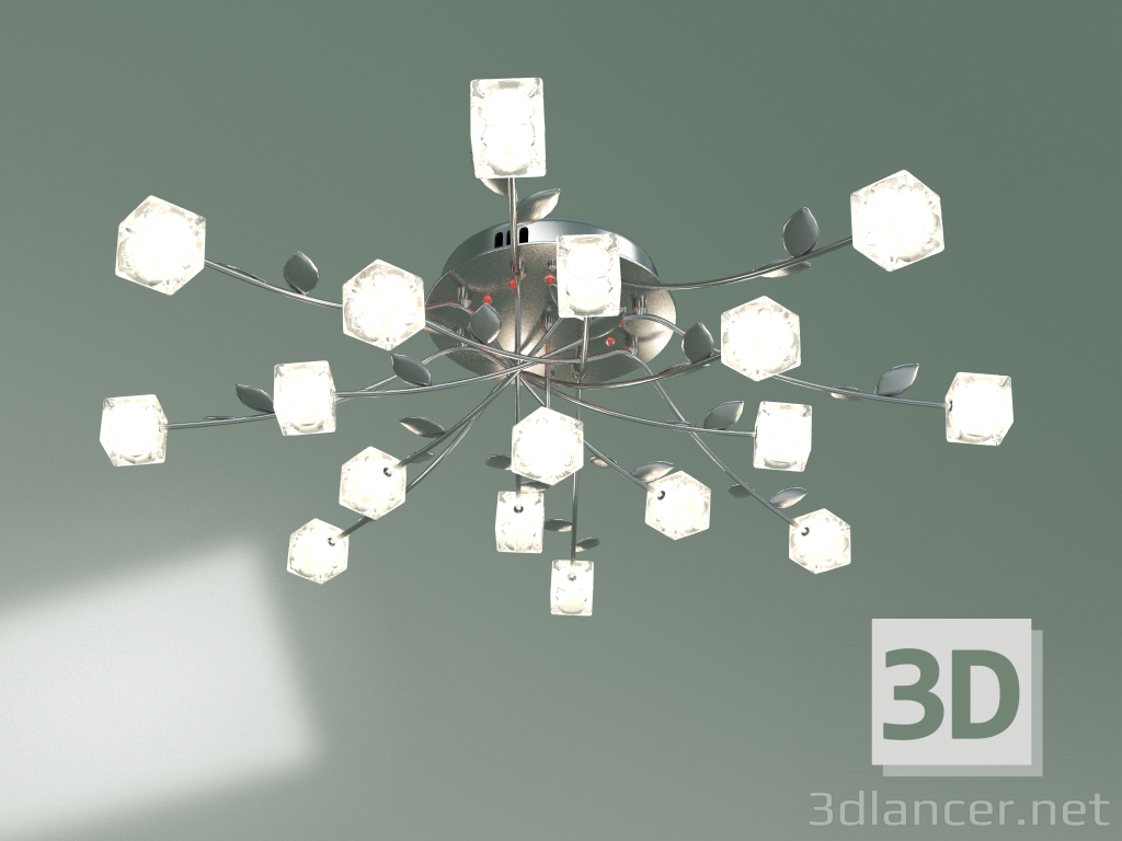 Modelo 3d Candelabro de teto Florance 80108-17 (cromo) - preview