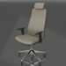 3d model Armchair Aspen (beige) - preview