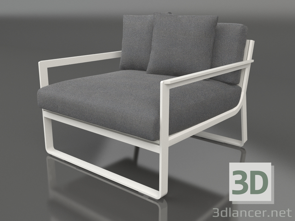 3d model Sillón (gris ágata) - vista previa