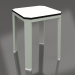 modèle 3D Tabouret bas (Gris ciment) - preview