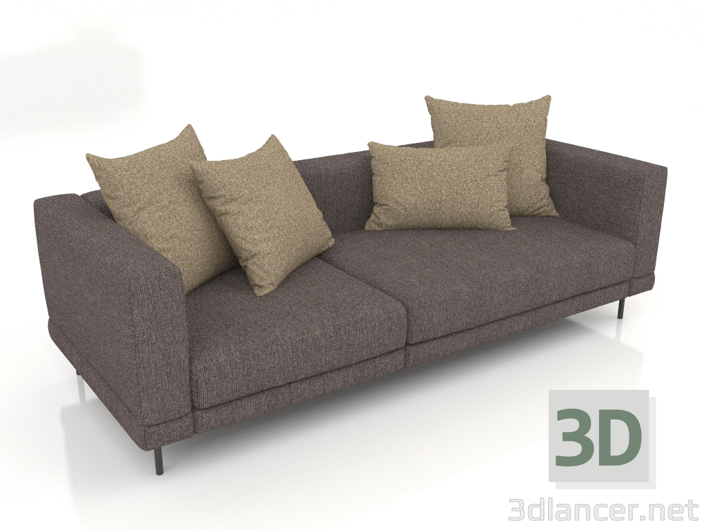 3d model Sofa Carol-2 asymmetrical (Phantom 1008) - preview