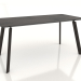 modèle 3D Table à manger BRASKO 1600x800x750 mm (chêne wengé) - preview