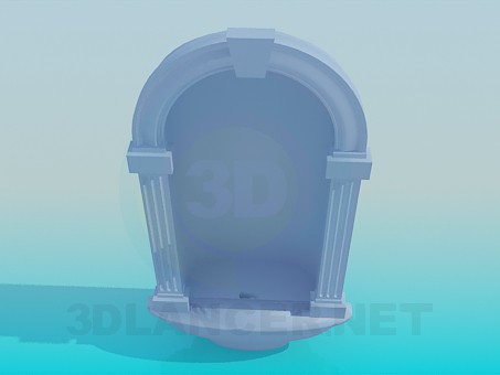 3d модель Ніша – превью