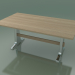 3d model Mesa de comedor (134, Rovere Sbiancato) - vista previa