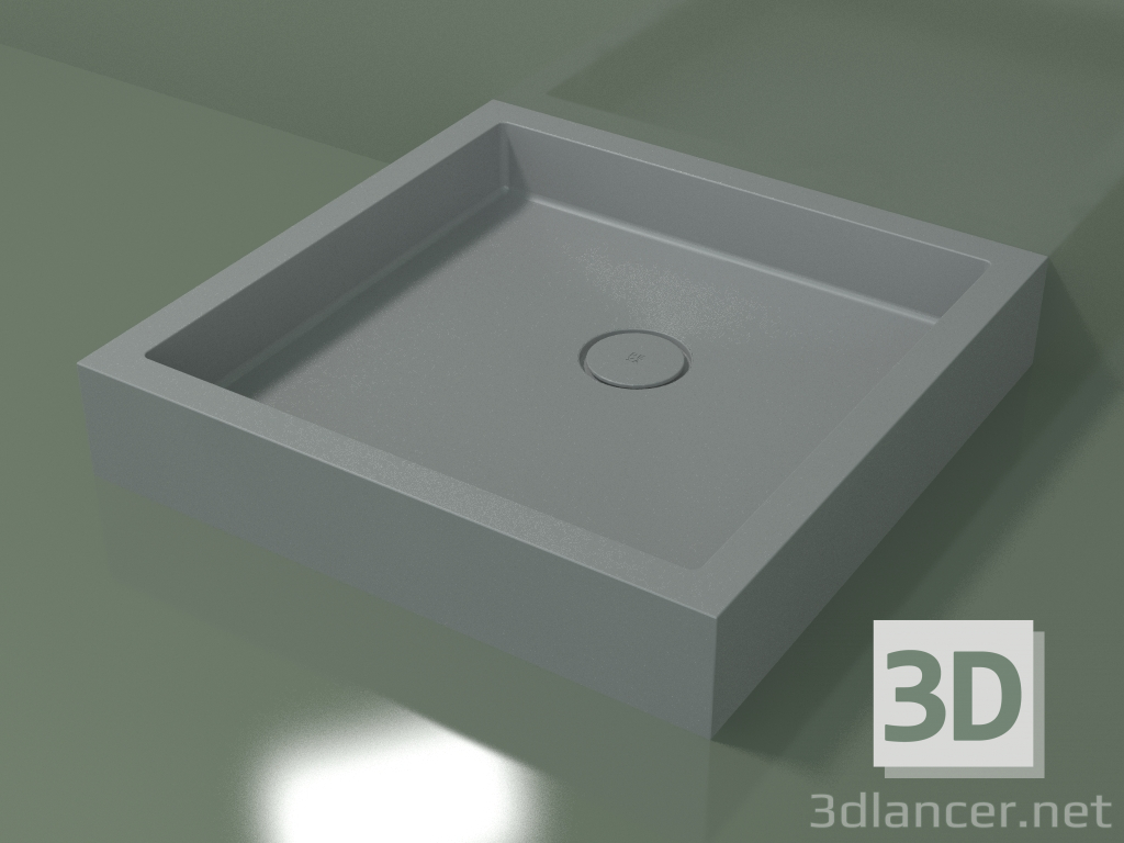 3d model Shower tray Alto (30UA0127, Silver Gray C35, 80x80 cm) - preview