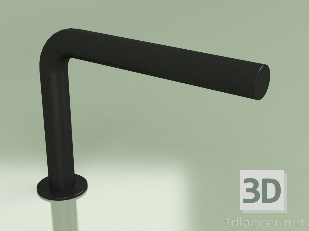 modello 3D Bocca piattaforma girevole H 143 mm (BC101, NO) - anteprima