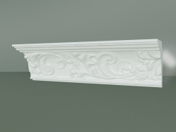 Plaster cornice with ornament KV086