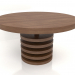 Modelo 3d Mesa de jantar DT 03 (D=1388x764, madeira castanha clara) - preview