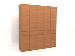 Шафа MW 03 wood (2500х580х2800, wood red)