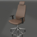 modèle 3D Fauteuil Aspen (caramel) - preview