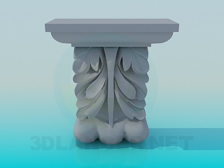 3D modeli Dekor - önizleme