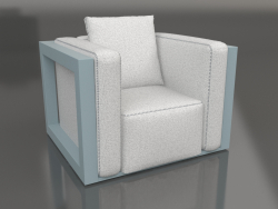 Fauteuil (Bleu gris)