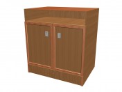 2-door TV cupboard A702