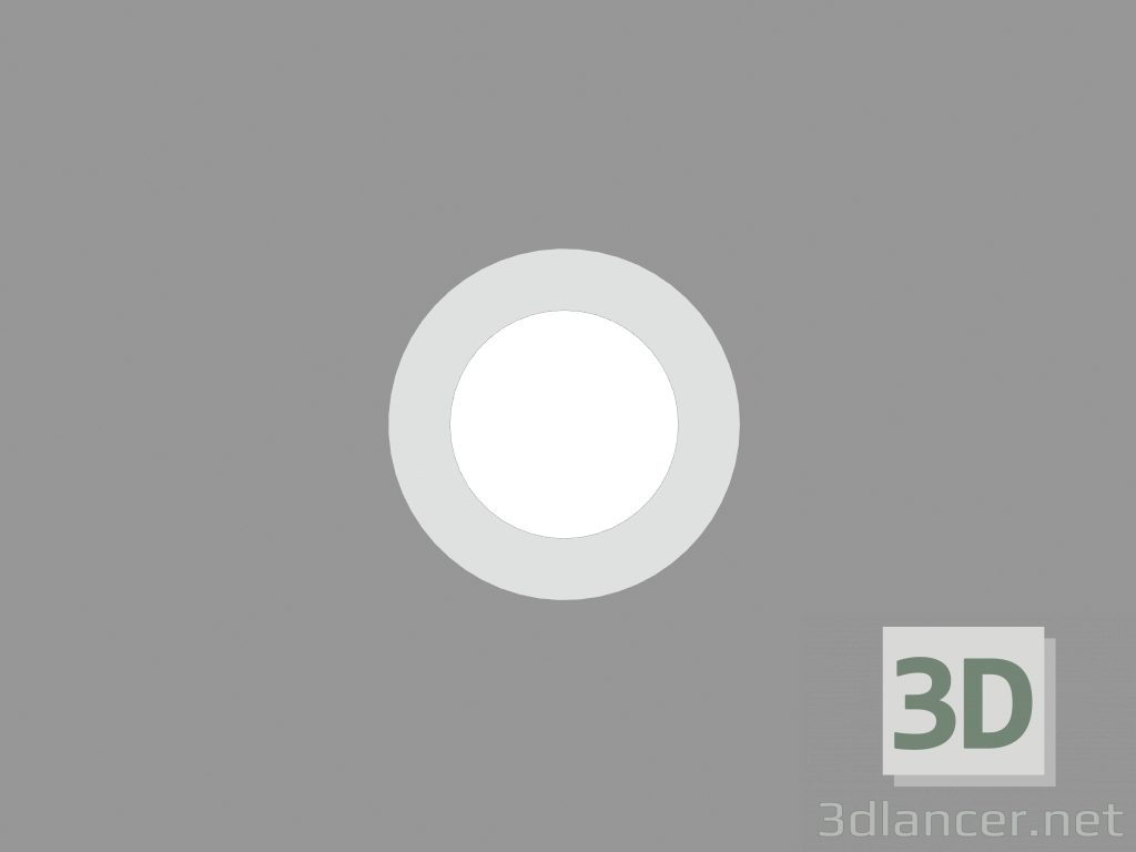 3D modeli Tavan lambası MINIZIP DOWNLIGHT YUVARLAK (S5882N) - önizleme