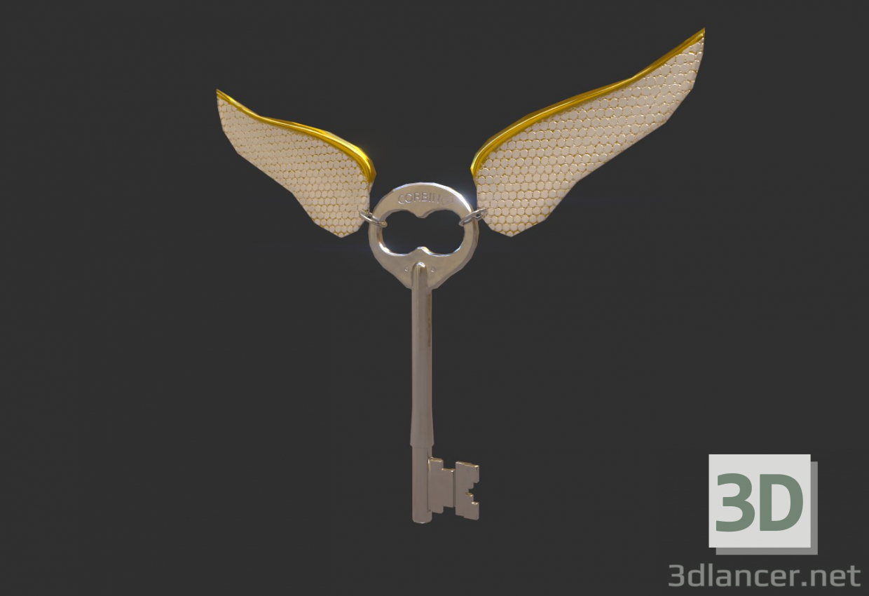 3d model Key - preview