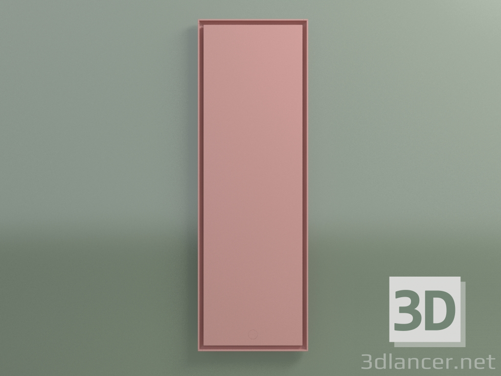 modello 3D Radiator Face Zero (1800x600, Rosa - RAL 3015) - anteprima