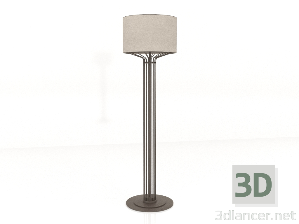 3d model Lámpara de pie (D685) - vista previa