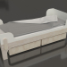 3D Modell Bett TUNE Y (BNTYA1) - Vorschau