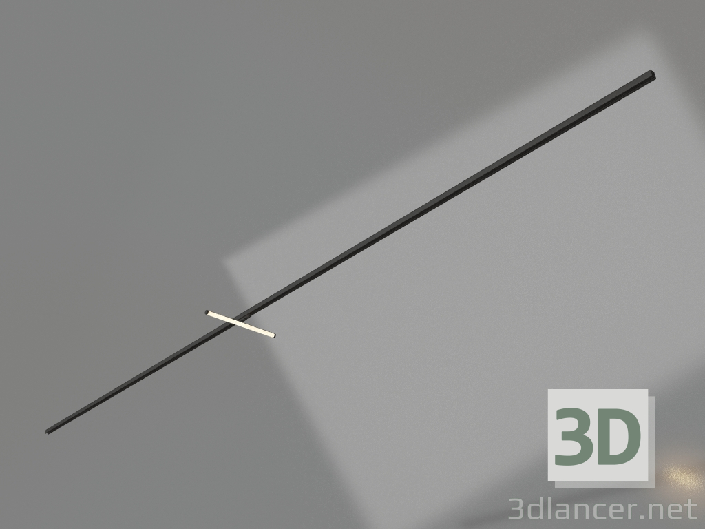 3d model Lamp LGD-TUBE-TURN-4TR-L600-20W Day4000 (BK, 180 deg, 230V) - preview