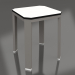 modèle 3D Tabouret bas (Gris quartz) - preview