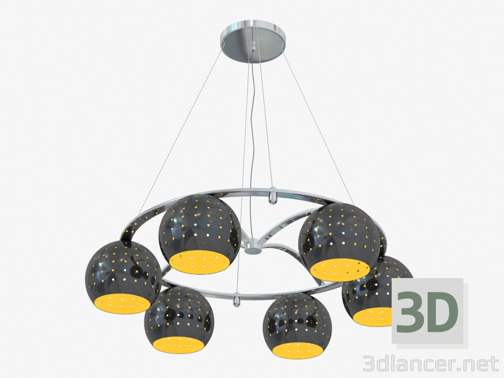 3D Modell Space Chandelier (1120206) - Vorschau