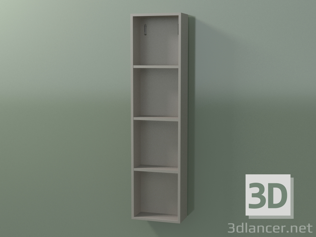 3D Modell Hochschrank (8DUAEA01, Ton C37, L 24, P 12, H 96 cm) - Vorschau