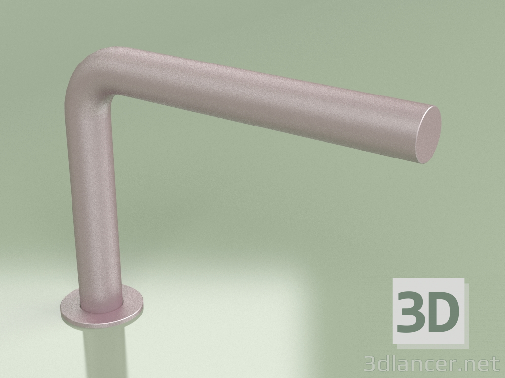 modello 3D Bocca piattaforma girevole H 143 mm (BC101, OR) - anteprima