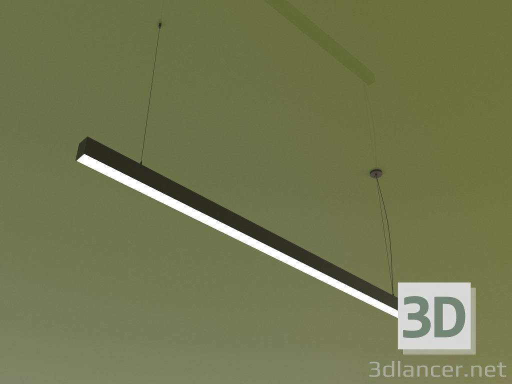 3D Modell Beleuchtungskörper LINEAR P7050 (1750 mm) - Vorschau