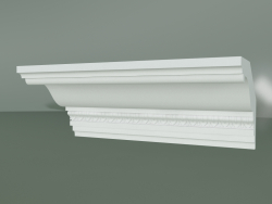 Plaster cornice with ornament KV090