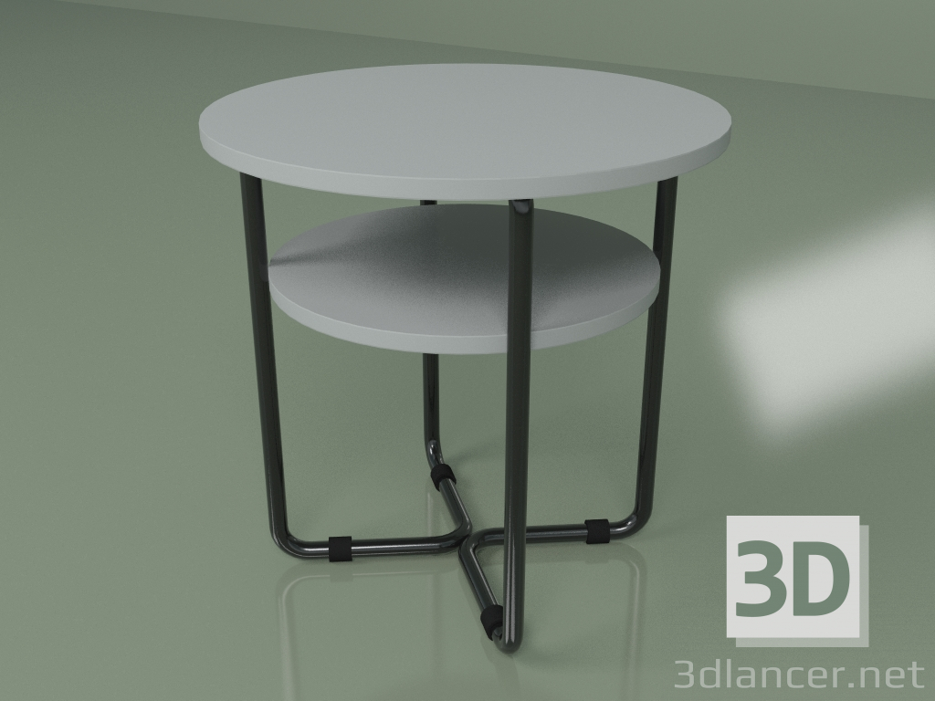 3d model Coffee table (light gray) - preview