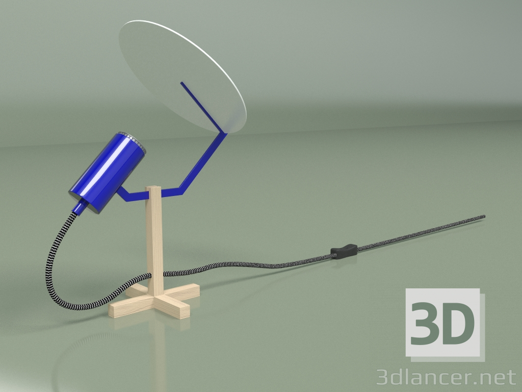 modello 3D Lampada da tavolo Labware - anteprima