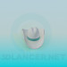 3d model Cowboy hat - preview