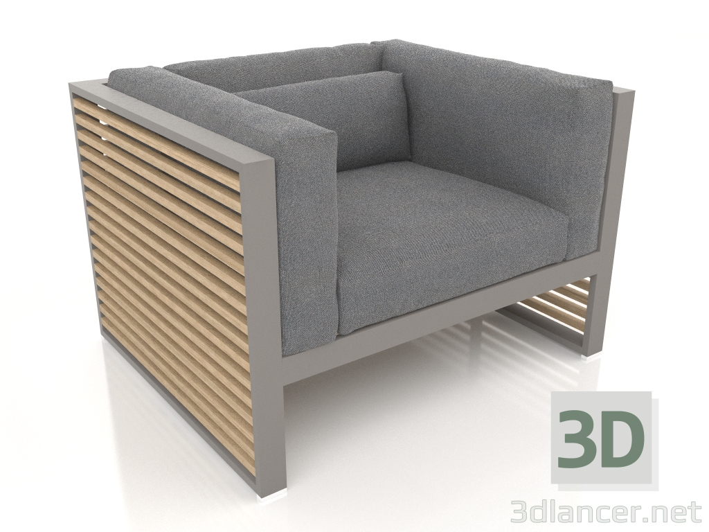 3d модель Крісло для відпочинку (Quartz grey) – превью