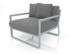 Chaise longue (Bleu gris)