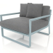 modello 3D Poltrona lounge (grigio blu) - anteprima