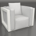 3d model Sillón (gris ágata) - vista previa