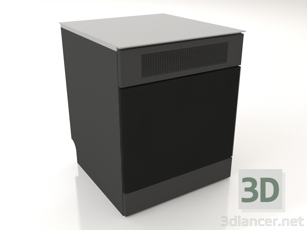 3d модель Охладитель вина 60 см (black) – превью