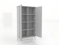 Armadio 5 1000x450x1800 mm (aperto, bianco RAL 9010)