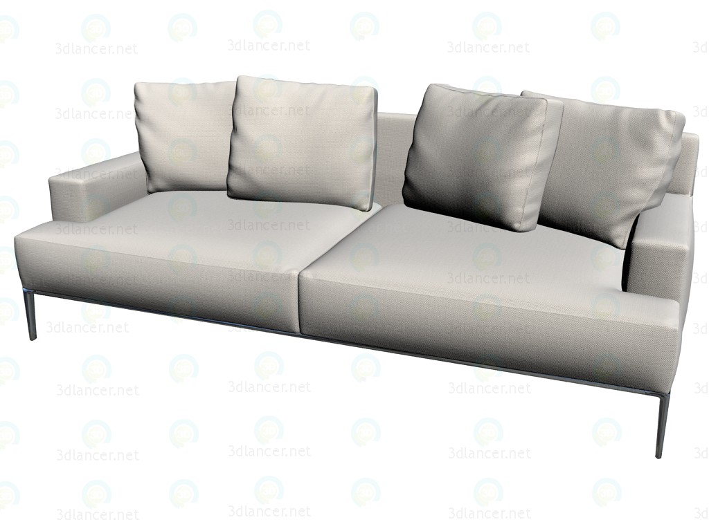 3D Modell Sofa J225C2 - Vorschau