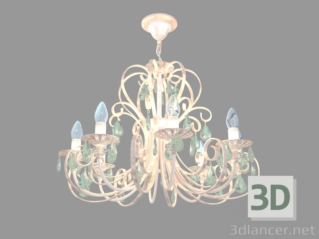 3d model Chandelier PRINCESS (ARM270-08-R) - preview