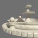 3d Fountain 01 модель купити - зображення