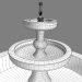 3d Fountain 01 модель купити - зображення