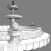 3d Fountain 01 модель купити - зображення