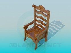 Chaise en bois