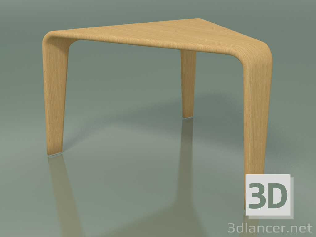 3D Modell Couchtisch 3853 (H 36 - 55 x 54 cm, natürliche Eiche) - Vorschau