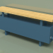 modello 3D Convector - Aura Bench (240x1000x146, RAL 5001) - anteprima