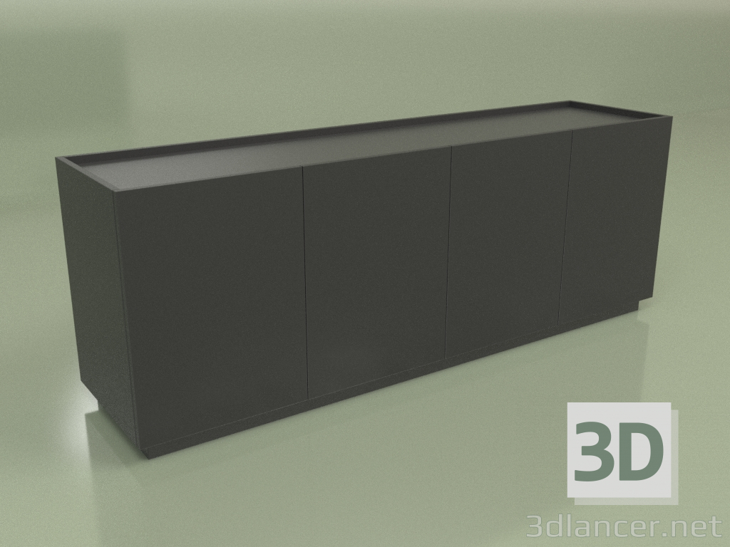 modello 3D Comò Edge STL (2) - anteprima