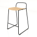 3d model Silla semi-bar Afi AF06 - vista previa